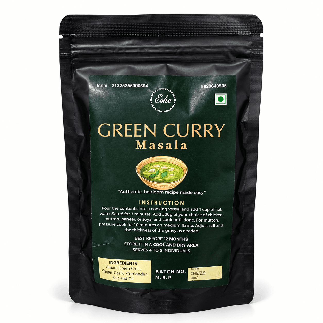 Green Curry Masala