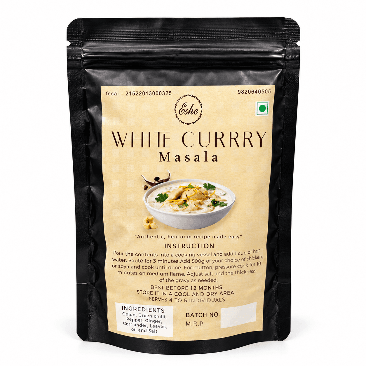 White Curry Masala